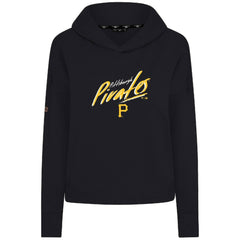 Pittsburgh Pirates Levelwear Women's Sweet Sizzle Tri-Blend Hoodie - Black