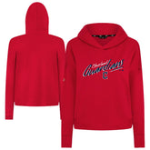 Cleveland Guardians Levelwear Women's Sweet Sizzle Tri-Blend Hoodie - Red