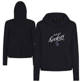 Colorado Rockies Levelwear Women's Sweet Sizzle Tri-Blend Hoodie - Black