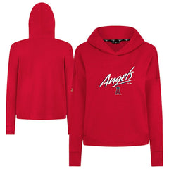 Los Angeles Angels Levelwear Women's Sweet Sizzle Tri-Blend Hoodie - Red