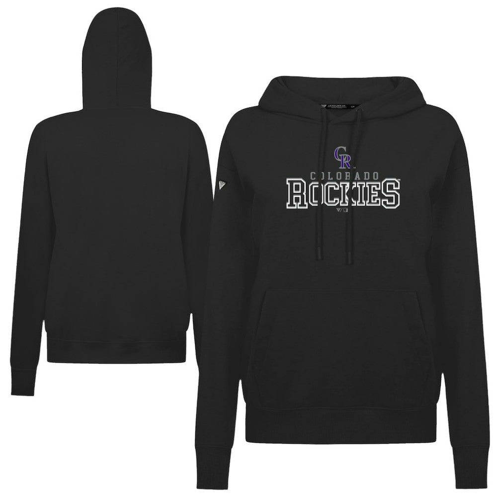 Colorado Rockies Levelwear Women's Adorn Journey Hoodie - Black