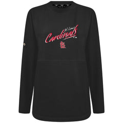 St. Louis Cardinals Levelwear Women's Oversized Beaudry Sizzle Top - Black
