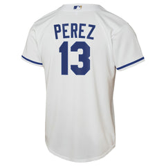 Salvador Perez Kansas City Royals Youth Home Replica Jersey - White | Nike
