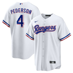 Joc Pederson Texas Rangers Youth Home Replica Jersey - White | Nike