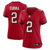Emeka Egbuka Tampa Bay Buccaneers Women's Team Game Jersey - Red | Nike for sale