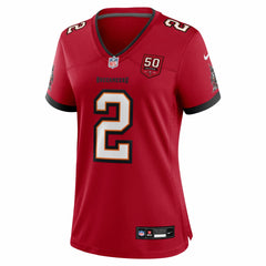 Emeka Egbuka Tampa Bay Buccaneers Women's Team 50th Season Game Jersey - Red | Nike discount