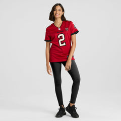 Emeka Egbuka Tampa Bay Buccaneers Women's Team 50th Season Game Jersey - Red | Nike discount