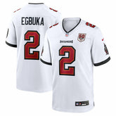 Emeka Egbuka Tampa Bay Buccaneers 50th Season Game Jersey - White | Nike on sale