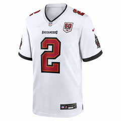 Emeka Egbuka Tampa Bay Buccaneers 50th Season Game Jersey - White | Nike on sale