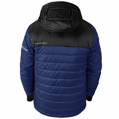 Denver Broncos ActionHeat 5V Battery Heated Colorblock Full-Zip Puffer Jacket - Black/Navy on sale