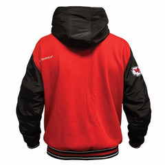 Kansas City Chiefs ActionHeat 5V Battery Heated Full-Snap Varsity Jacket - Red/Black online