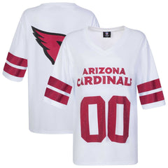 Arizona Cardinals Cuce Women's Rhinestone V-Neck Tunic - White outlet