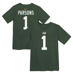 Micah Parsons Green Bay Packers Preschool Name & Number T-Shirt - Green | Nike for sale