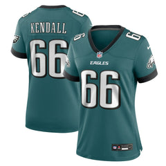 Drew Kendall Philadelphia Eagles Women's Team Game Jersey - Midnight Green | Nike for sale