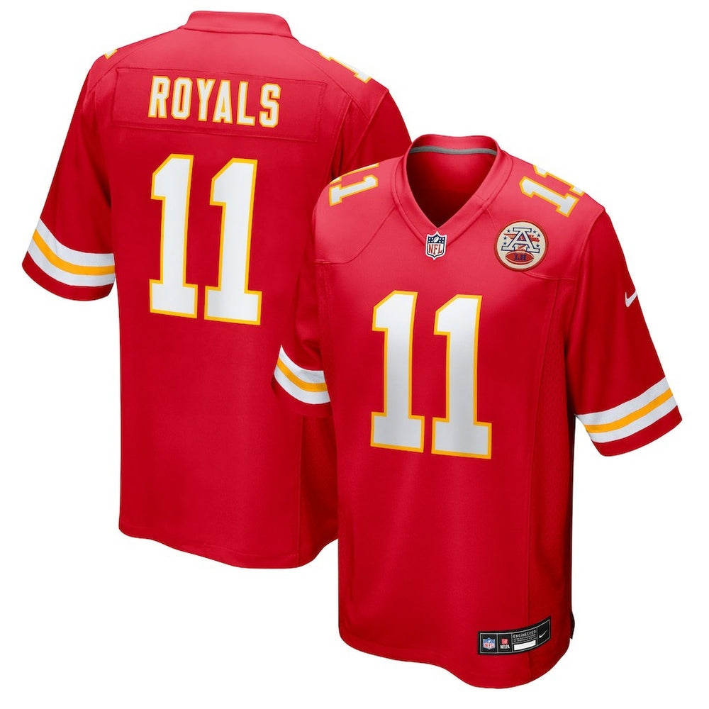 Jalen Royals Kansas City Chiefs Team Game Jersey - Red | Nike for sale