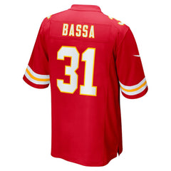 Jeffrey Bassa Kansas City Chiefs Team Game Jersey - Red | Nike discount