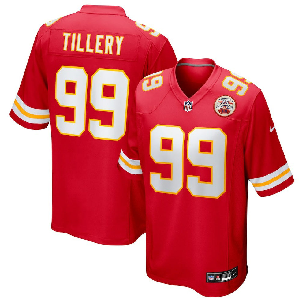 Jerry Tillery Kansas City Chiefs Team Game Jersey - Red | Nike discount