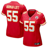 Omarr Norman-Lott Kansas City Chiefs Women's Team Game Jersey - Red | Nike online