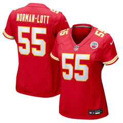 Omarr Norman-Lott Kansas City Chiefs Women's Team Game Jersey - Red | Nike online