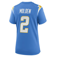 Elijah Molden Los Angeles Chargers Women's Team Game Jersey - Powder Blue | Nike online