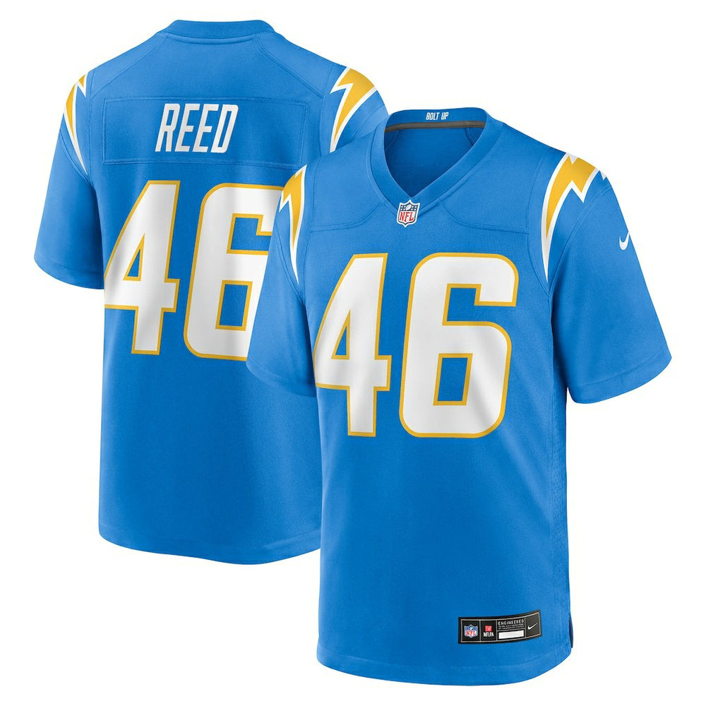 Nikko Reed Los Angeles Chargers Team Game Jersey - Powder Blue | Nike cheap