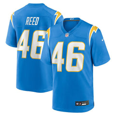 Nikko Reed Los Angeles Chargers Team Game Jersey - Powder Blue | Nike cheap