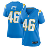 Nikko Reed Los Angeles Chargers Women's Team Game Jersey - Powder Blue | Nike sale