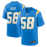 Marlowe Wax Los Angeles Chargers Team Game Jersey - Powder Blue | Nike discount