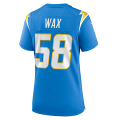 Marlowe Wax Los Angeles Chargers Women's Team Game Jersey - Powder Blue | Nike on sale
