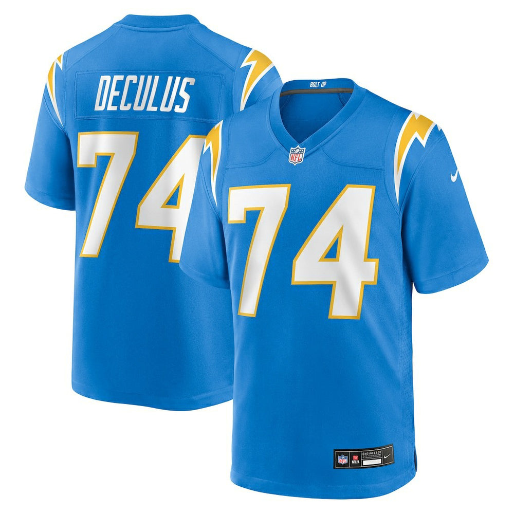 Austin Deculus Los Angeles Chargers Team Game Jersey - Powder Blue | Nike outlet