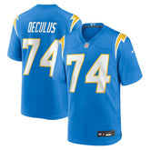 Austin Deculus Los Angeles Chargers Team Game Jersey - Powder Blue | Nike outlet