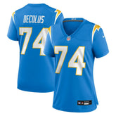 Austin Deculus Los Angeles Chargers Women's Team Game Jersey - Powder Blue | Nike sale