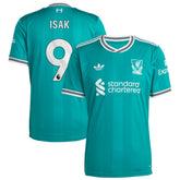 Alexander Isak Liverpool 2025/26 Third Replica Player Jersey - Green | Adidas cheap