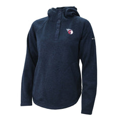 Cleveland Guardians Women's Half-Snap Pullover Hoodie - Navy | Columbia