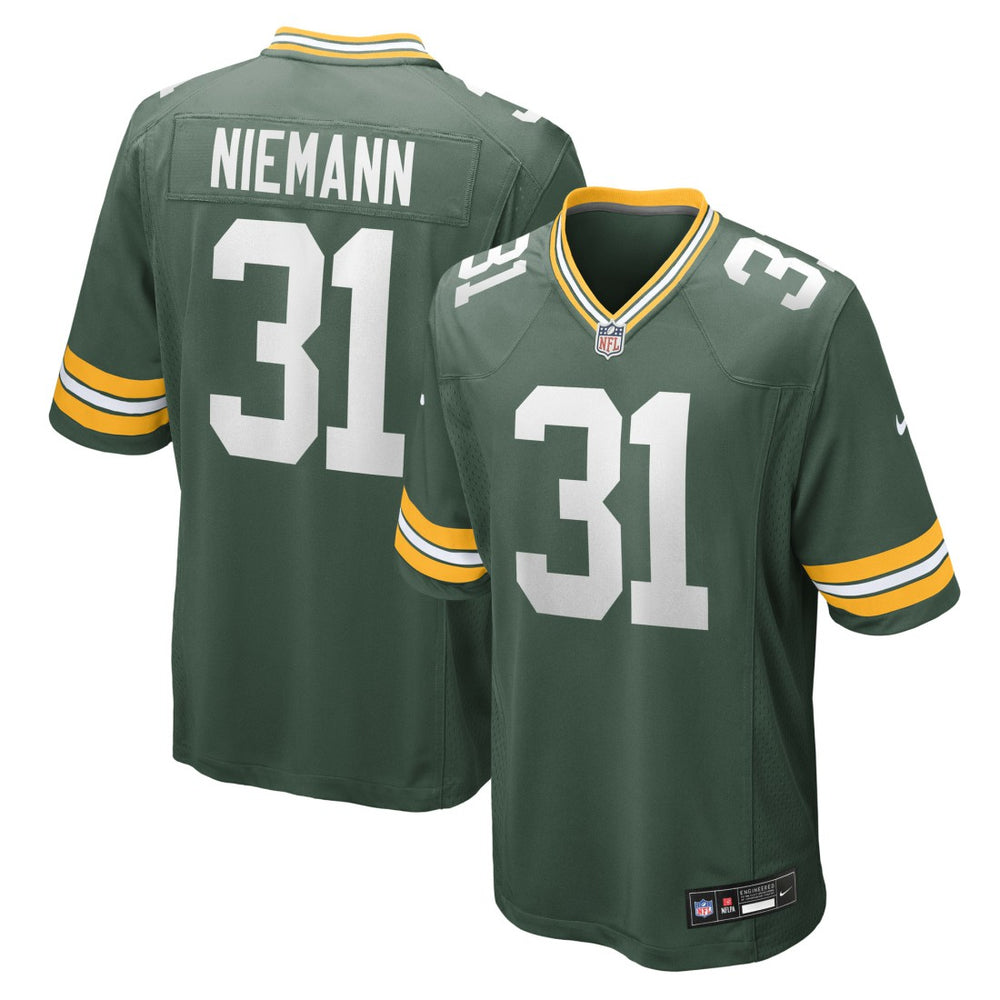 Nick Niemann Green Bay Packers Team Game Jersey - Green | Nike on sale