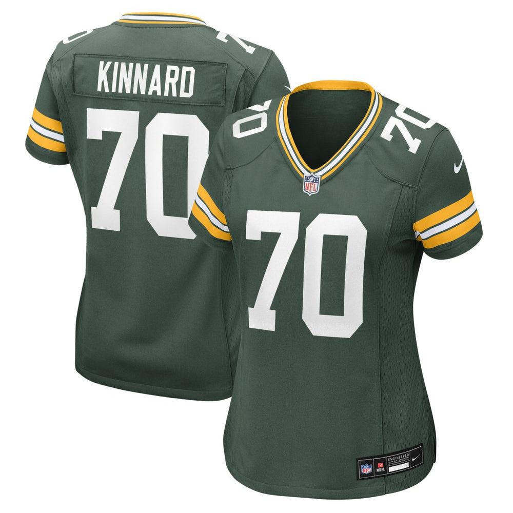 Darian Kinnard Green Bay Packers Women's Team Game Jersey - Green | Nike sale