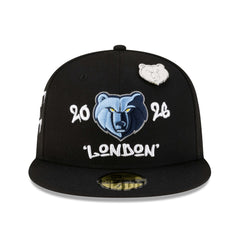 Memphis Grizzlies 2026 NBA Global Games London 59FIFTY Fitted Hat - Black | New Era shop