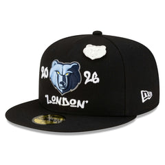 Memphis Grizzlies 2026 NBA Global Games London 59FIFTY Fitted Hat - Black | New Era shop