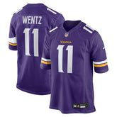 Carson Wentz Minnesota Vikings Team Game Jersey - Purple | Nike for sale