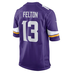 Tai Felton Minnesota Vikings Team Game Jersey - Purple | Nike cheap