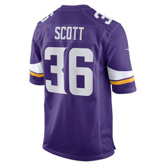 Zavier Scott Minnesota Vikings Team Game Jersey - Purple | Nike outlet