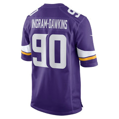 Tyrion Ingram-Dawkins Minnesota Vikings Team Game Jersey - Purple | Nike discount