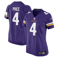 Myles Price Minnesota Vikings Women's Team Game Jersey - Purple | Nike outlet