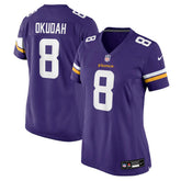 Jeff Okudah Minnesota Vikings Women's Team Game Jersey - Purple | Nike for sale