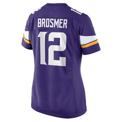 Max Brosmer Minnesota Vikings Women's Team Game Jersey - Purple | Nike sale