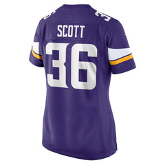 Zavier Scott Minnesota Vikings Women's Team Game Jersey - Purple | Nike outlet