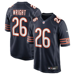 Nahshon Wright Chicago Bears Team Game Jersey - Navy | Nike sale
