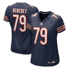 Theo Benedet Chicago Bears Women's Team Game Jersey - Navy | Nike discount