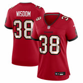 Rashad Wisdom Tampa Bay Buccaneers Women's Team Game Jersey - Red | Nike cheap