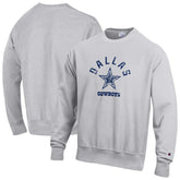Dallas Cowboys Champion Reverse Weave Fleece Sweatshirt - Heather Gray outlet
